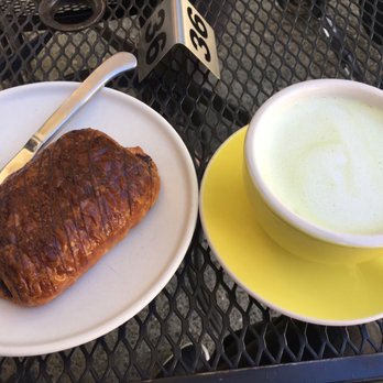 Creekside Bakery - Excellent matcha latte with oat milk and a chocolate croissant. - Bakeries Near Me - Novato, California Creekside Bakery - Excellent matcha latte with oat milk and a chocolate croissant. - Bakeries Near Me - Novato, California