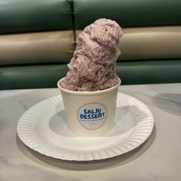 Taro shaved snow (Small) Taro shaved snow (Small)