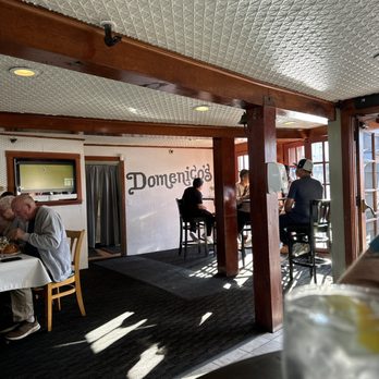 Domenico's On the Wharf - Enjoying yummy dessert - Seafood Near Me - Monterey, California Domenico's On the Wharf - Enjoying yummy dessert - Seafood Near Me - Monterey, California