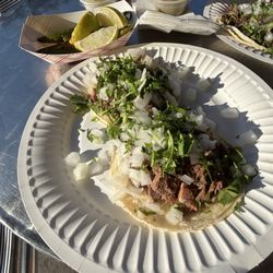 2 lengua tacos