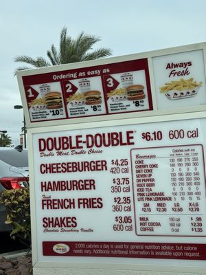 Menu photo 7 In-N-Out Burger Signal Hill, CA Menu photo 7 In-N-Out Burger Signal Hill, CA