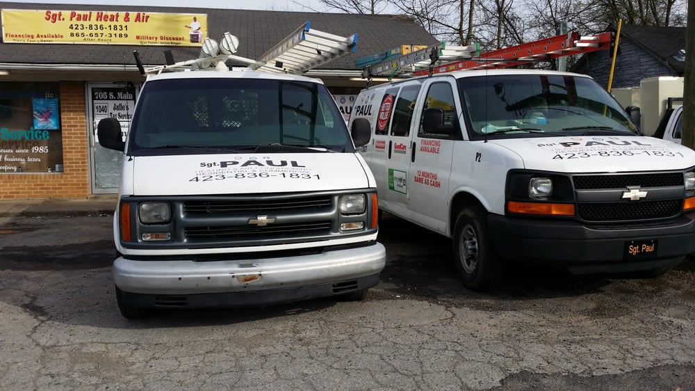 Slide of Sgt Paul Heat & Air Conditioning