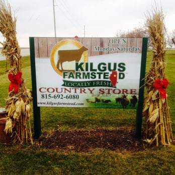 Kilgus Farmstead - a sign for the store - Specialty Food Near Me - Fairbury, Illinois Kilgus Farmstead - a sign for the store - Specialty Food Near Me - Fairbury, Illinois