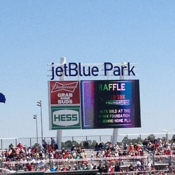 JetBlue Park - Bleacher seats by the scoreboard. - Stadiums & Arenas Near Me - Fort Myers, Florida