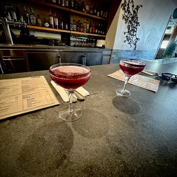 Comal Next Door - Jack Satan - reposado tequila, hibiscus, inferno, tincture, lime, and salt - Mexican Near Me - Oakland, California