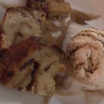 Bluewater Boathouse Seafood Restaurant Coronado - Vanilla Bean Bread Pudding with Root Beer drizzle YUM - Seafood Near Me - Coronado, California