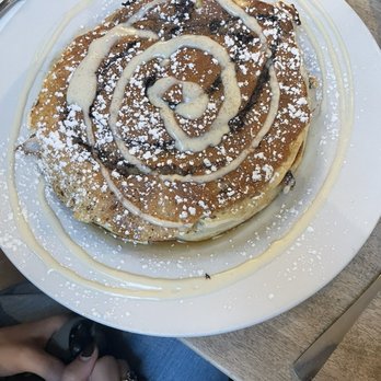 Jam Cafe - Cinnamon Roll Pancake - Breakfast & Brunch Near Me - Vancouver, British Columbia