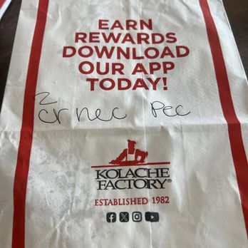 Kolache Factory - First time here. I will review soon. - Coffee & Tea Near Me - San Antonio, Texas Kolache Factory - First time here. I will review soon. - Coffee & Tea Near Me - San Antonio, Texas