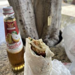 Beef Kabob Sandwich