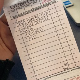 Our order Our order