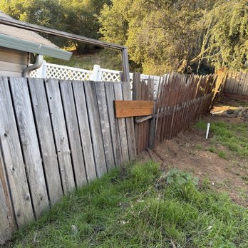 Hernandez Fence and Walls - Old fence blown down by wind. - Fences & Gates Near Me Hernandez Fence and Walls - Old fence blown down by wind. - Fences & Gates Near Me