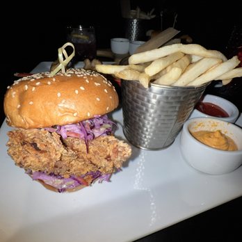 Dutch Freds - Fried Chicken Sandwich ( Mostly cabbage ) - Cocktail Bars Near Me - New York, New York Dutch Freds - Fried Chicken Sandwich ( Mostly cabbage ) - Cocktail Bars Near Me - New York, New York