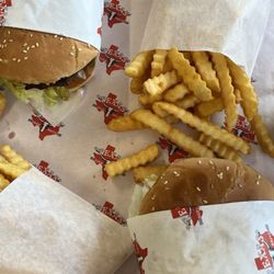 Texas Burger - Jalapeño burger and Avocado burger meals
