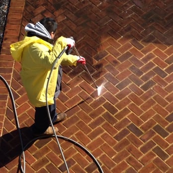 Total Clean - Power washing brick walkway - Window Washing Near Me Total Clean - Power washing brick walkway - Window Washing Near Me