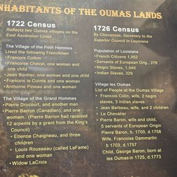 Signage inside