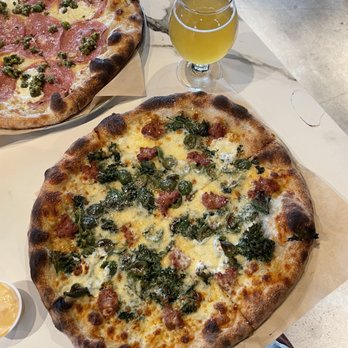 New Yorkese - The Steverino with a side of their spicy ranch - Pizza Near Me - Boulder, Colorado New Yorkese - The Steverino with a side of their spicy ranch - Pizza Near Me - Boulder, Colorado
