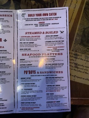 Menu photo 6 Cajun Steamer Bar & Grill Franklin, TN