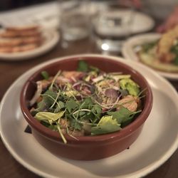 Coronet Restaurant - Snails in the garden