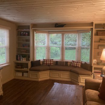 Crooked Wrench Handyman - New replacement vinyl windows and pine plank ceiling. - Handyman Near Me Crooked Wrench Handyman - New replacement vinyl windows and pine plank ceiling. - Handyman Near Me