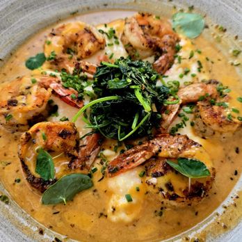 Bliss - Shrimp and Grits - New American Near Me - San Antonio, Texas
