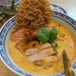 Khao Soi, great flavors and the chicken was cooked perfectly.