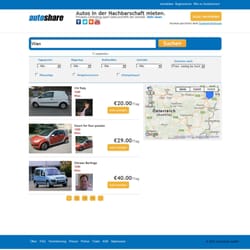 Autoshare - Private Autovermietung, Autoverleih und Mietwagen