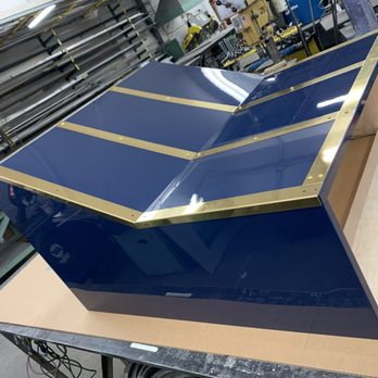 Lambert Sheet Metal - Custom range hood painted to customer's specifications. - Metal Fabricators Near Me - Columbus, Ohio Lambert Sheet Metal - Custom range hood painted to customer's specifications. - Metal Fabricators Near Me - Columbus, Ohio