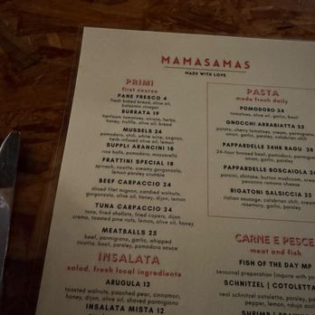 Mamasamas Restaurant - Menu - Italian Near Me - Neptune Beach, Florida Mamasamas Restaurant - Menu - Italian Near Me - Neptune Beach, Florida