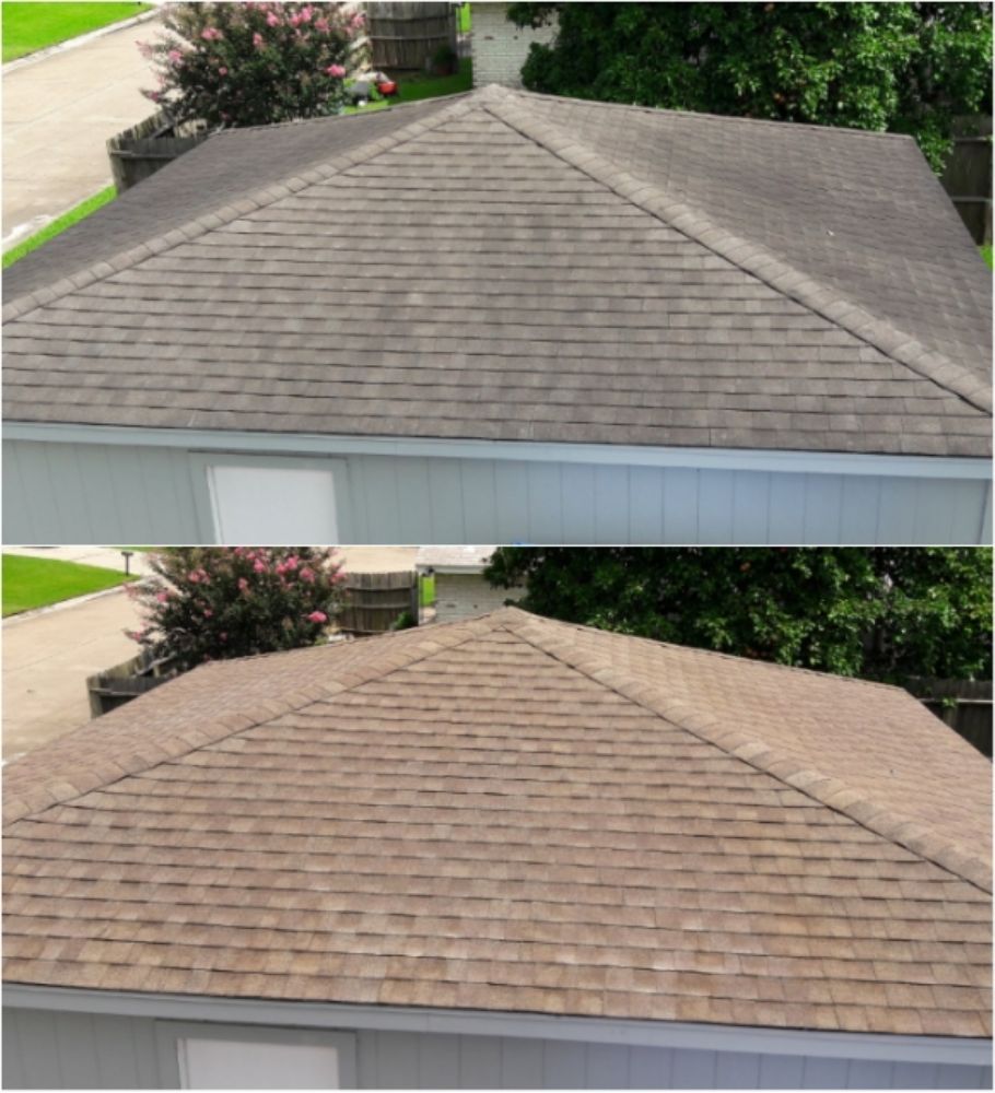 Slide of Pro Roof Cleaning Pearland Tx