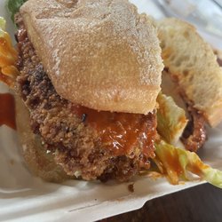 Kickin Chicken Wings - Buffalo Chicken sandwich