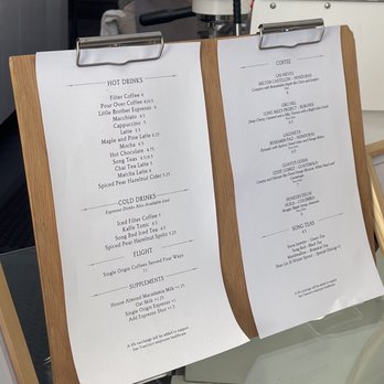 Saint Frank Coffee - Menu - Coffee & Tea Near Me - San Francisco, California