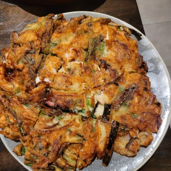 BORI - Spring Branch - Seafood pancake - Korean Near Me - Houston, Texas