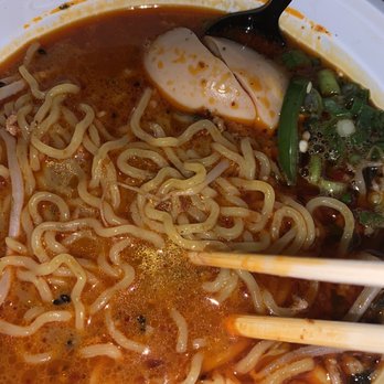 Ramen vs Pho - Spicy Miso Ramen (I had already dug in!) - Vietnamese Near Me - Fresno, California