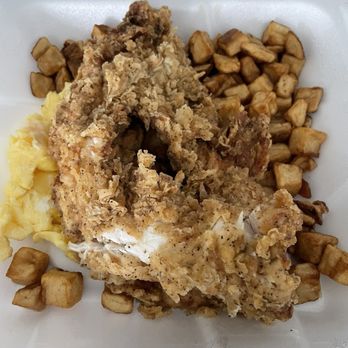 Hemingway Brunch - chicken fried chicken - very dry - Breakfast & Brunch Near Me - Coppell, Texas Hemingway Brunch - chicken fried chicken - very dry - Breakfast & Brunch Near Me - Coppell, Texas