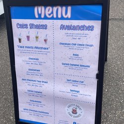 Pretty Great Cheesecake - Food Truck menu board