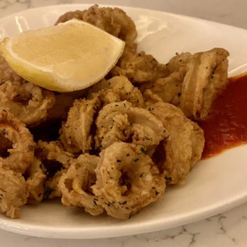 Dougherty's Steakhouse & Raw Bar - Calamari w/ marinara $8 for HH - Steakhouses Near Me - Atlantic City, New Jersey Dougherty's Steakhouse & Raw Bar - Calamari w/ marinara $8 for HH - Steakhouses Near Me - Atlantic City, New Jersey