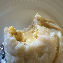 Bacon egg and cheese burrito