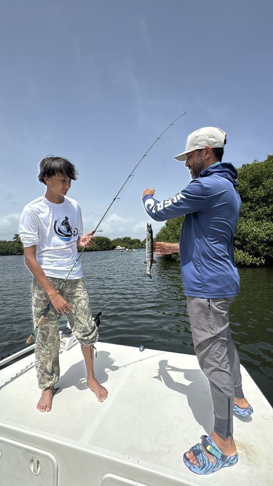 Backwater Tarpon Fishing Logo