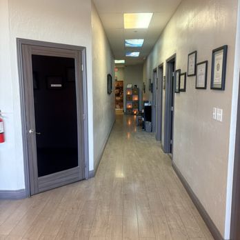 The Salt Room - Hallway - heading towards the treatment and salt room - Skin Care Near Me - Las Vegas, Nevada