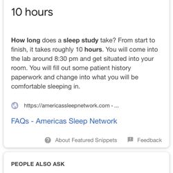 UHS Sleep & Neurodiagnostic Center - Dropped my mother off at 8:20 last night. Suggested time was anytime after 8 PM kicked out at 6 AM woken up at 5 AM