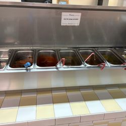Federico's Mexican Food - The salsa bar