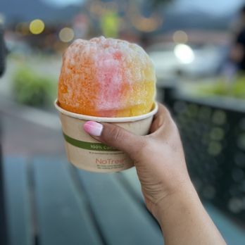 JoJo's Shave Ice - a person holding a cup of ice cream - Shaved Ice Near Me - Hanalei, Hawaii JoJo's Shave Ice - a person holding a cup of ice cream - Shaved Ice Near Me - Hanalei, Hawaii