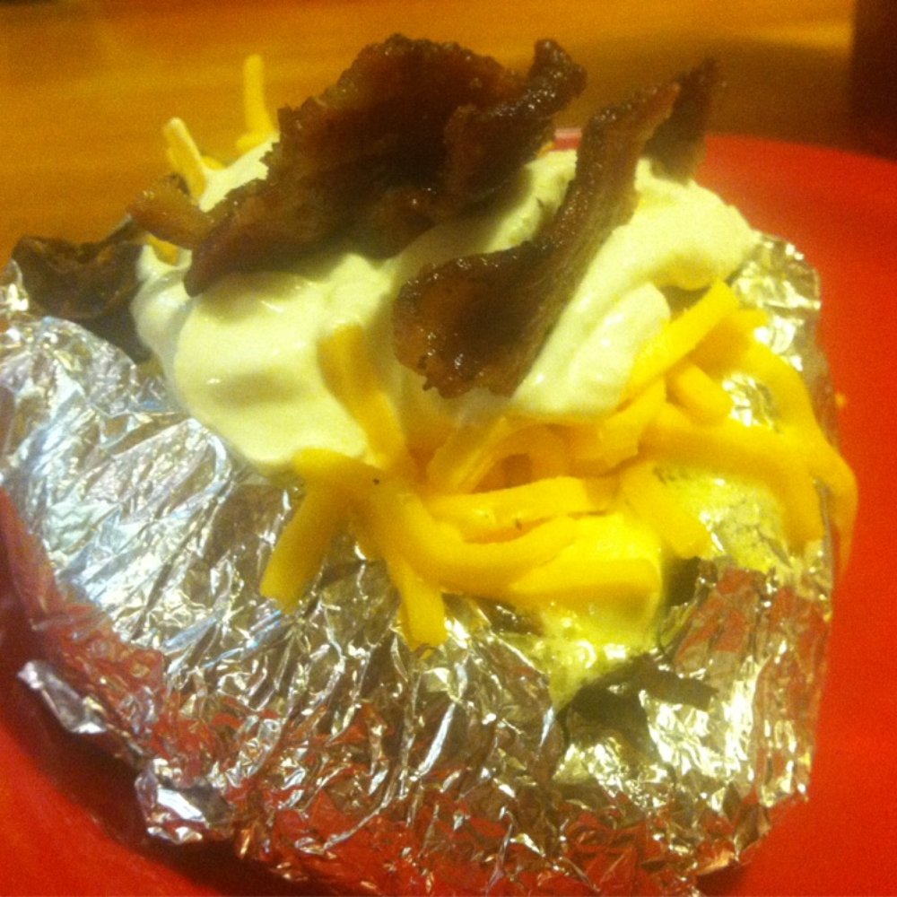 Dairy Palace - Baked potato. - Burgers Near Me - Canton, Texas Dairy Palace - Baked potato. - Burgers Near Me - Canton, Texas