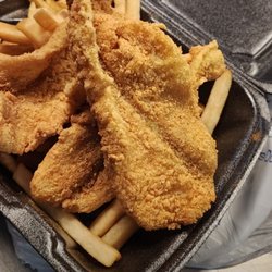 Mr P's Buffalo Wings - Crispy golden fried fish