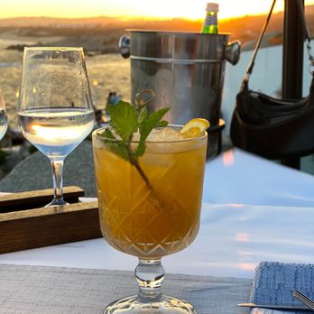 Sunset Monalisa - Blue Cocktail - Mediterranean Near Me - Cabo San Lucas, BCS Sunset Monalisa - Blue Cocktail - Mediterranean Near Me - Cabo San Lucas, BCS