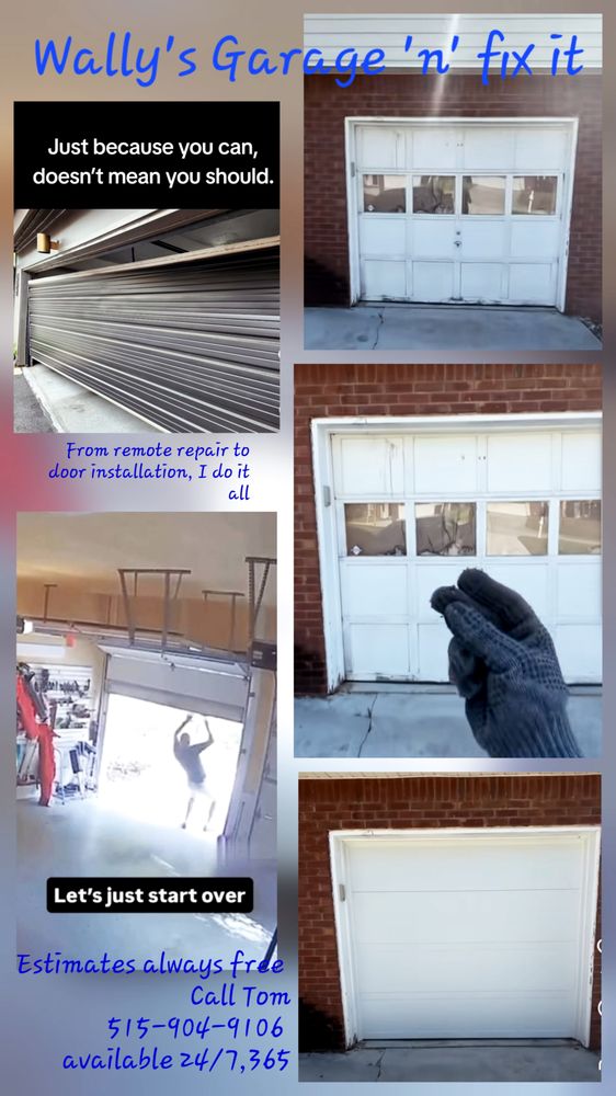 Wally's Garage & Fix It - Garage Door Contractor in Ankeny, IA