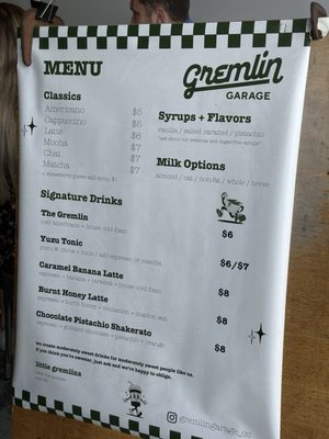 Menu photo 7 Gremlin Garage Costa Mesa, CA Menu photo 7 Gremlin Garage Costa Mesa, CA