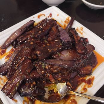 Peppercorns Kitchen - 167. Eggplant w/ Garlic Sauce - Szechuan Near Me - Evanston, Illinois