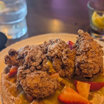 Bodega - I had the chicken and waffles and it was 10/10. - New American Near Me - Columbus, Ohio Bodega - I had the chicken and waffles and it was 10/10. - New American Near Me - Columbus, Ohio