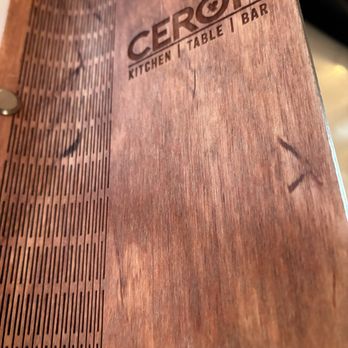 Ceron Kitchen - Cool receipt holder - New American Near Me - Alameda, California Ceron Kitchen - Cool receipt holder - New American Near Me - Alameda, California